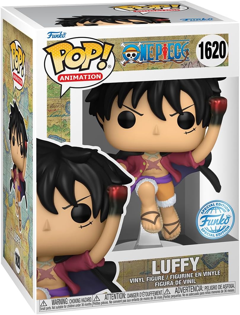 Funko Pop! Vinyl One Piece Luffy #1620 Special Edition Animation Figure