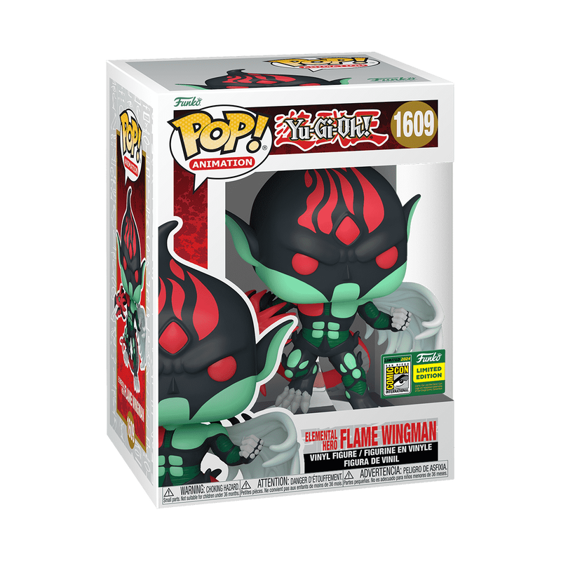 Funko Pop! Vinyl Yu-Gi-Oh! Elemental Hero Flame Wingman #1609 Exclusive
