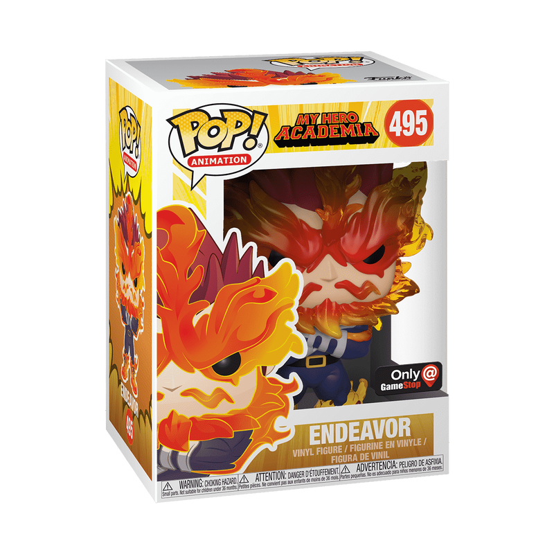 Funko Pop! Vinyl My Hero Academia Endeavor #495 GameStop Exclusive