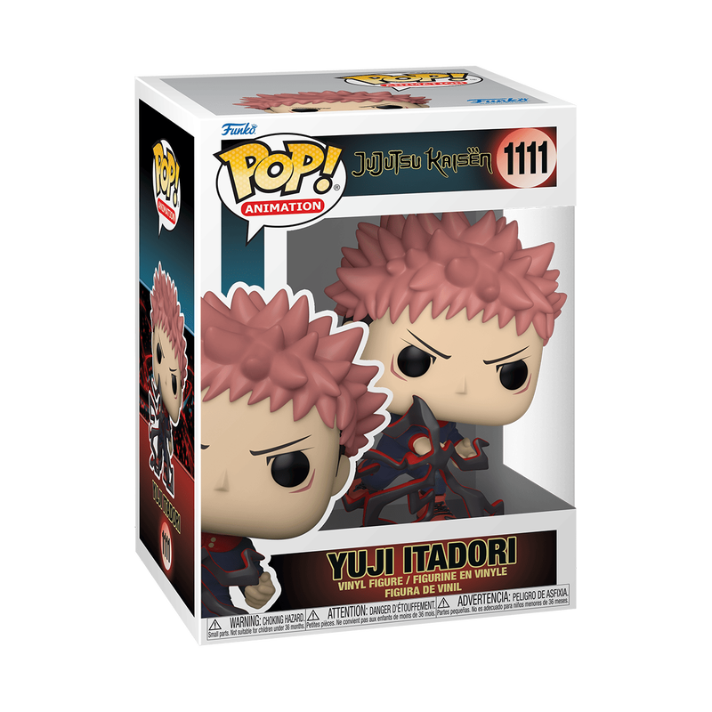 Funko Pop! Vinyl Jujutsu Kaisen Yuji Itadori #1111 Animation Figure